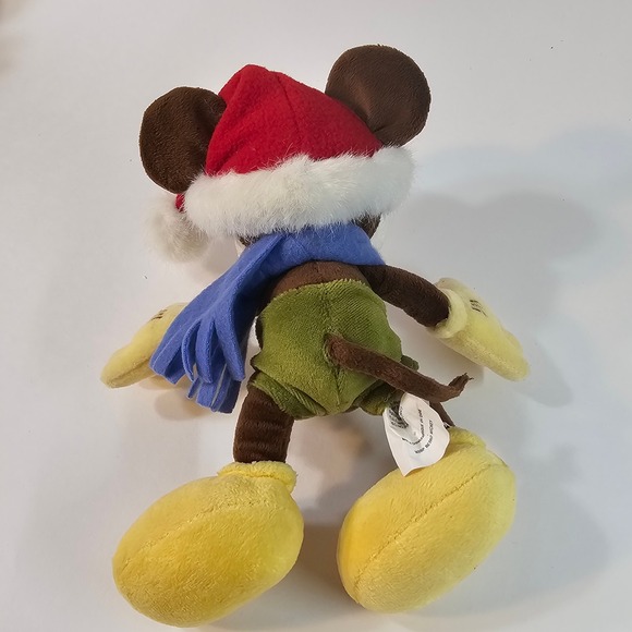 Disney Mickey Mouse Christmas Plush Lot of 3‎ Disney Store Collectiom - Picture 9 of 16